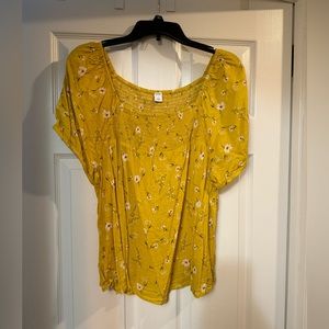 Old Navy Floral Pixie Shirt
